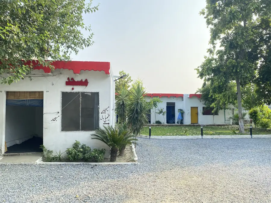 The mosque on the premises at Safdar Hotel